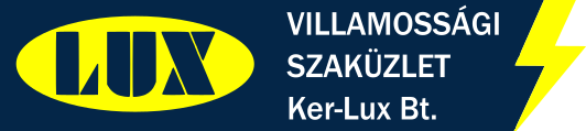 LUX Villamossági szaküzlet logo